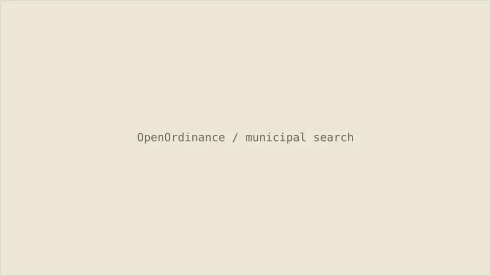 OpenOrdinance screenshot